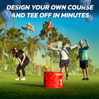 BucketGolf 3 Hole Set – Complete (2 Clubs Included)